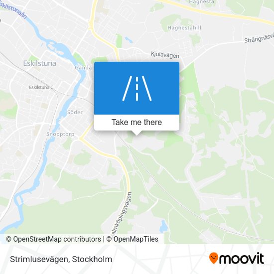 Strimlusevägen map
