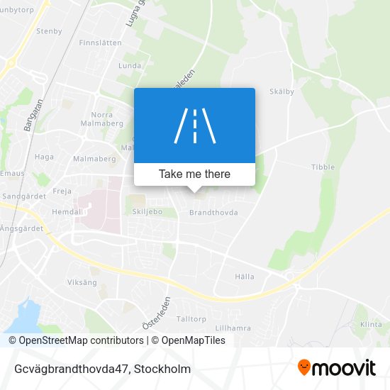 Gcvägbrandthovda47 map