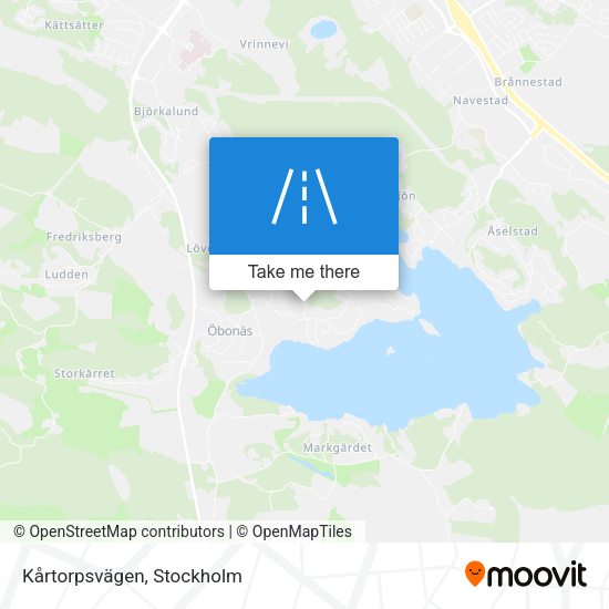 Kårtorpsvägen map