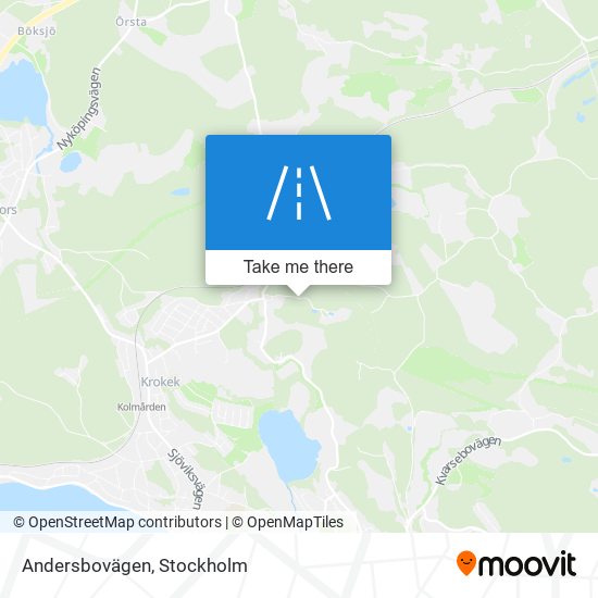 Andersbovägen map
