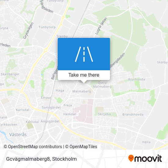 Gcvägmalmaberg8 map