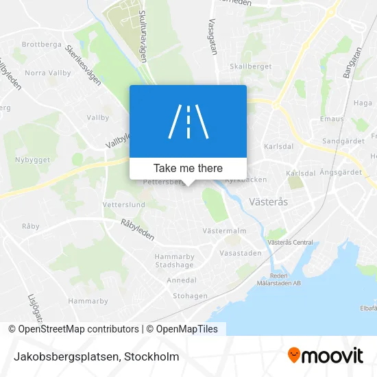 Jakobsbergsplatsen map