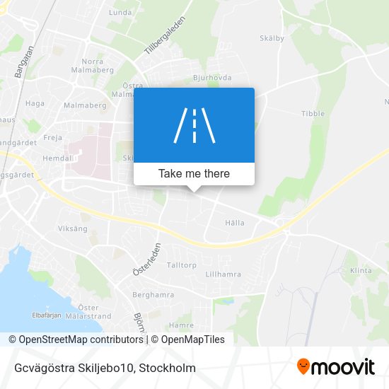 Gcvägöstra Skiljebo10 map