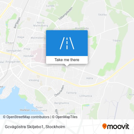 Gcvägöstra Skiljebo1 map