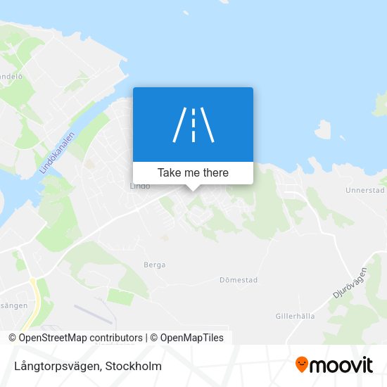 Långtorpsvägen map