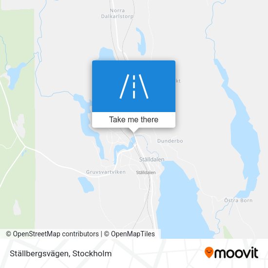 Ställbergsvägen map