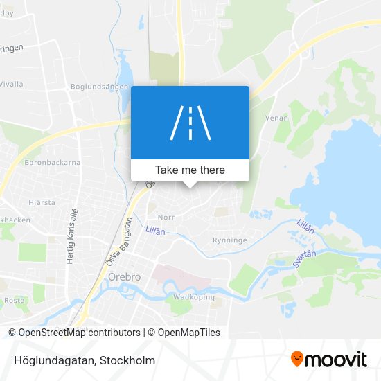 Höglundagatan map
