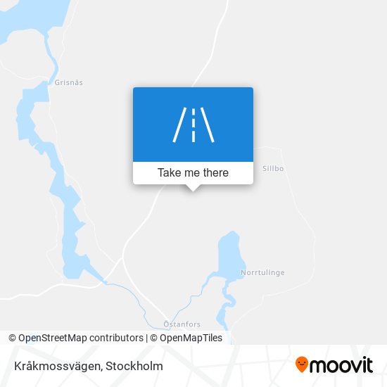 Kråkmossvägen map