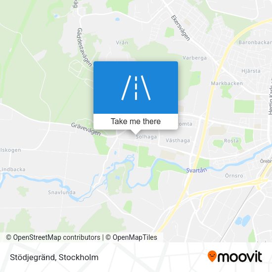 Stödjegränd map