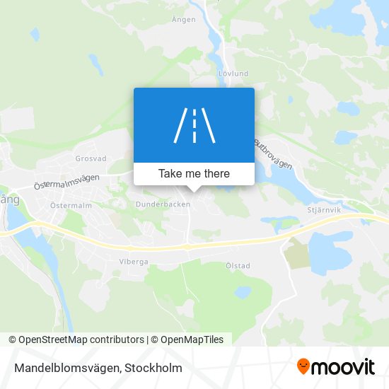 Mandelblomsvägen map