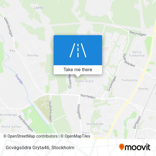 Gcvägsödra Gryta46 map