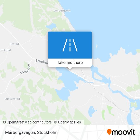 Mårbergavägen map