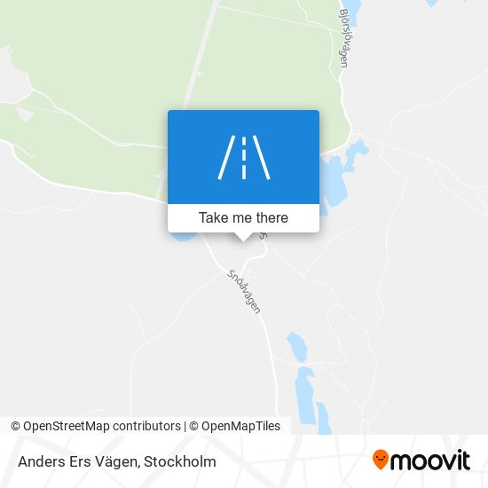 Anders Ers Vägen map