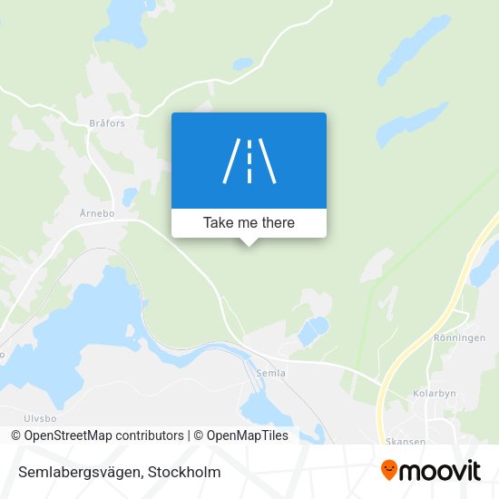 Semlabergsvägen map