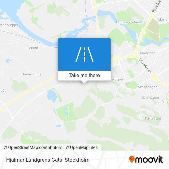 Hjalmar Lundgrens Gata map