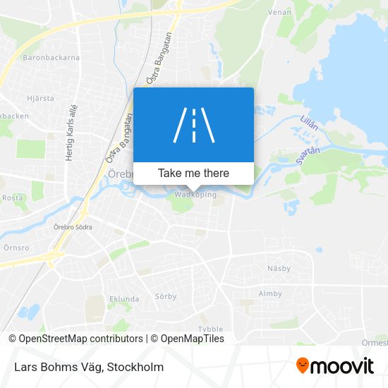 Lars Bohms Väg map