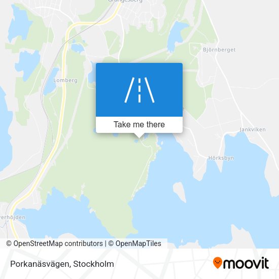 Porkanäsvägen map