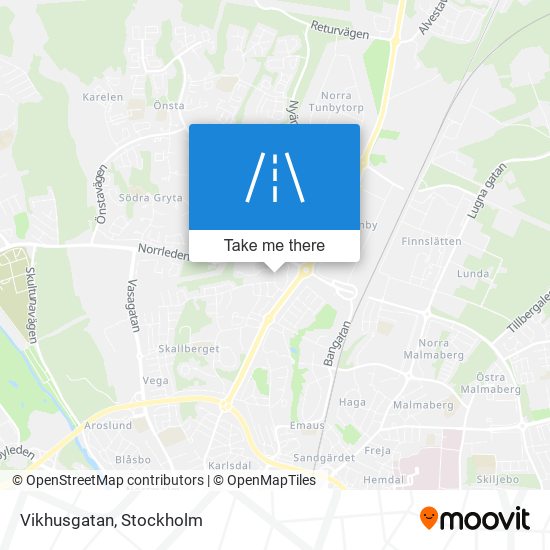 Vikhusgatan map