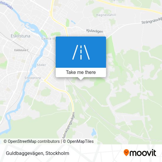 Guldbaggevägen map