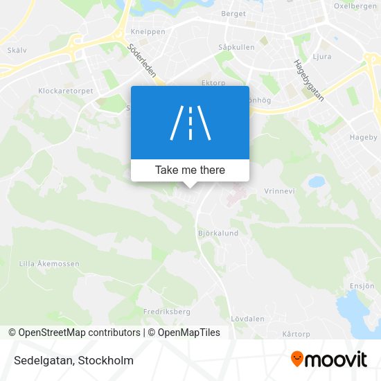 Sedelgatan map