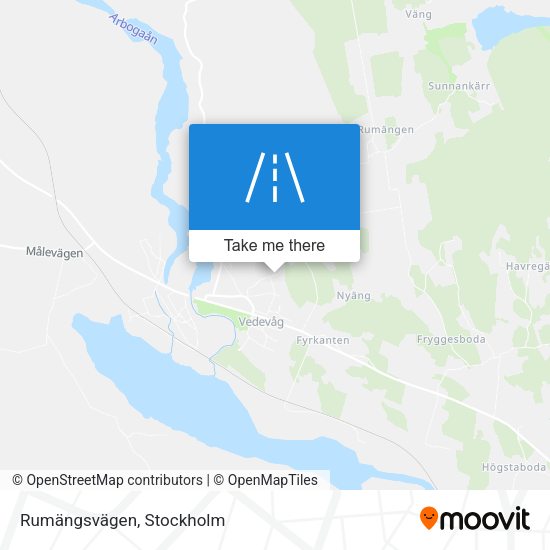 Rumängsvägen map