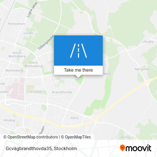 Gcvägbrandthovda35 map