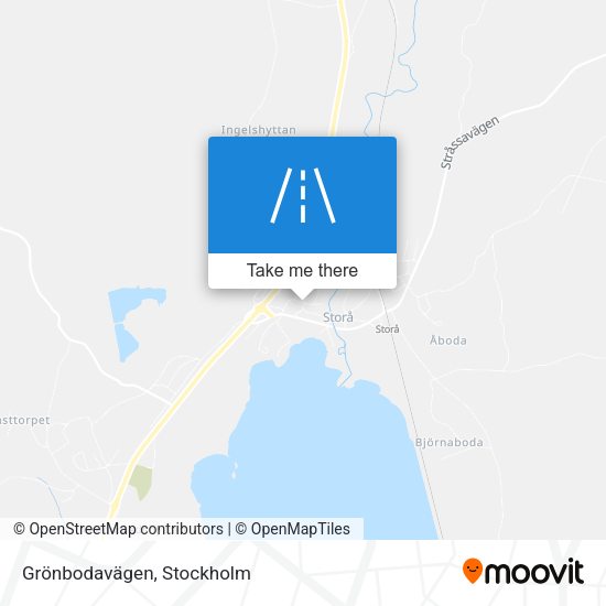 Grönbodavägen map