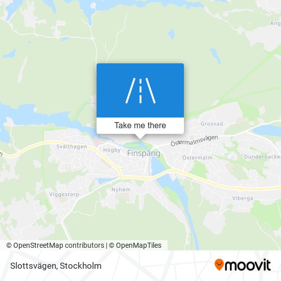 Slottsvägen map