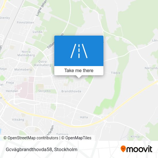 Gcvägbrandthovda58 map