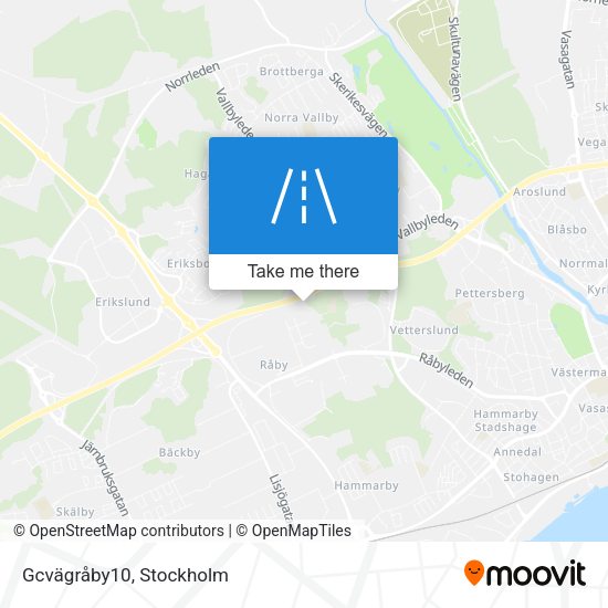 Gcvägråby10 map