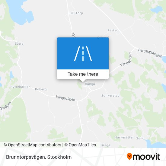 Brunntorpsvägen map