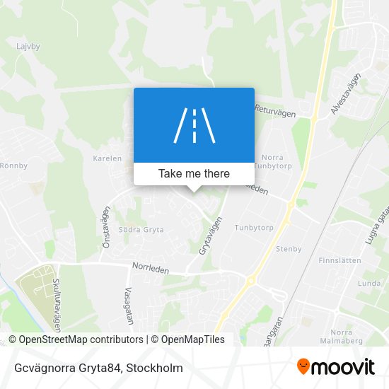 Gcvägnorra Gryta84 map