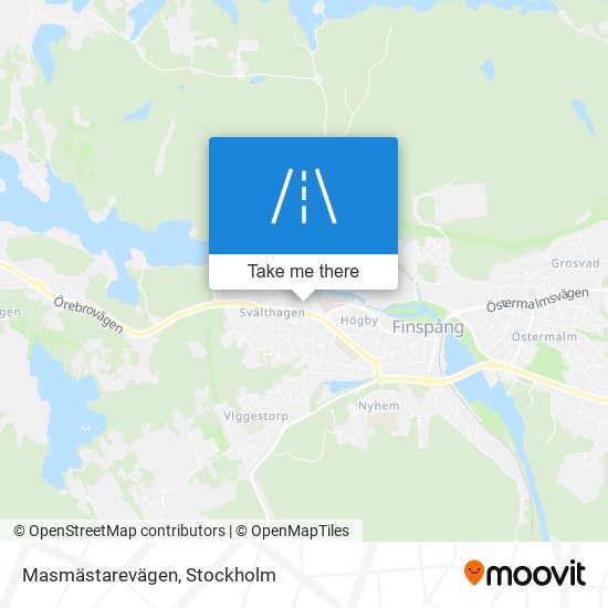 Masmästarevägen map