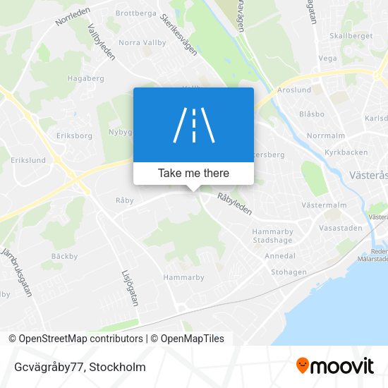 Gcvägråby77 map