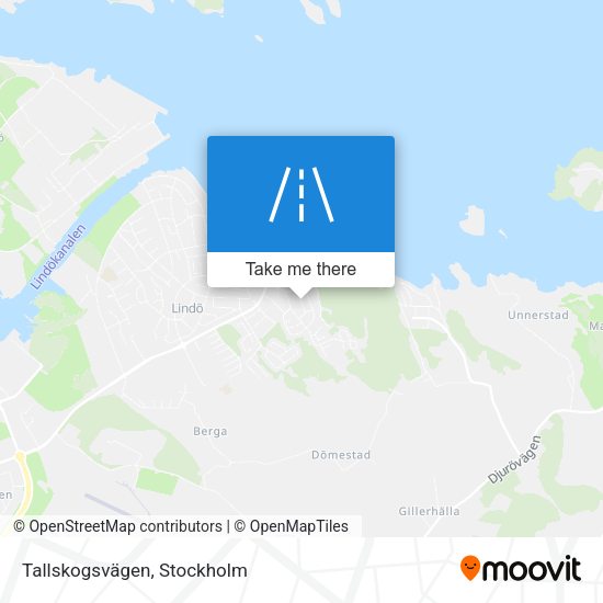 Tallskogsvägen map