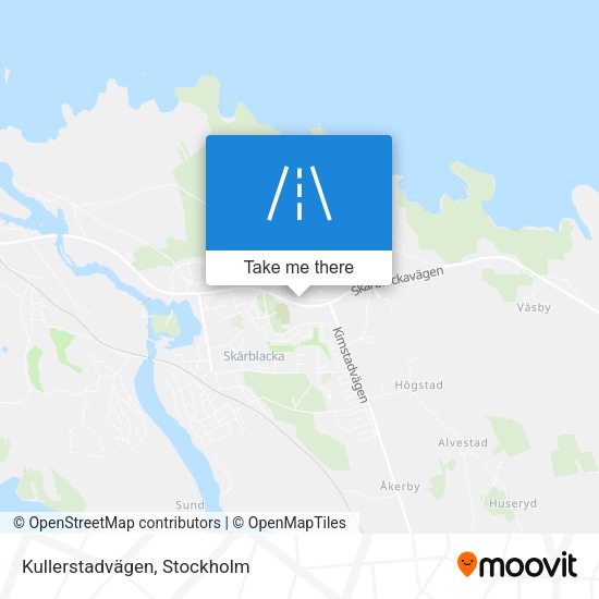 Kullerstadvägen map