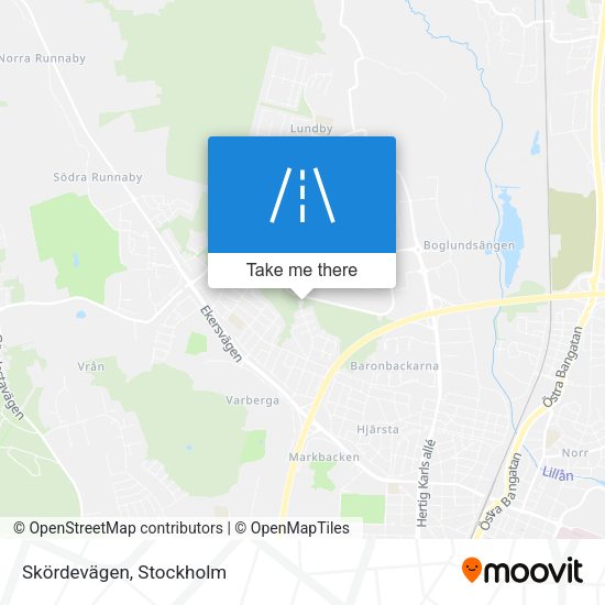 Skördevägen map