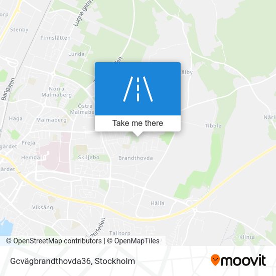 Gcvägbrandthovda36 map