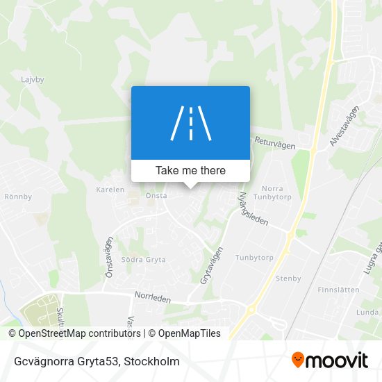 Gcvägnorra Gryta53 map