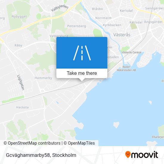 Gcväghammarby58 map