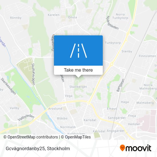 Gcvägnordanby25 map