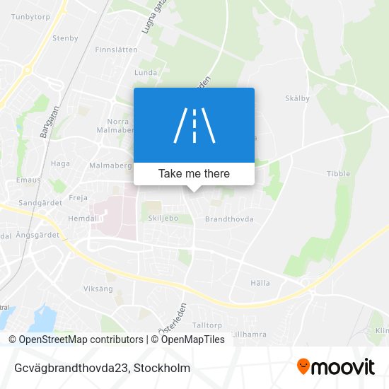 Gcvägbrandthovda23 map