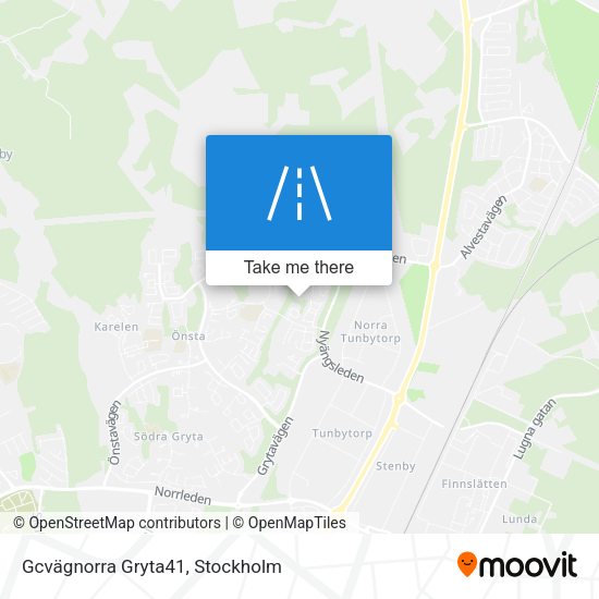 Gcvägnorra Gryta41 map