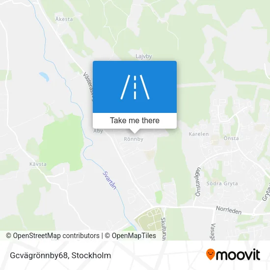 Gcvägrönnby68 map