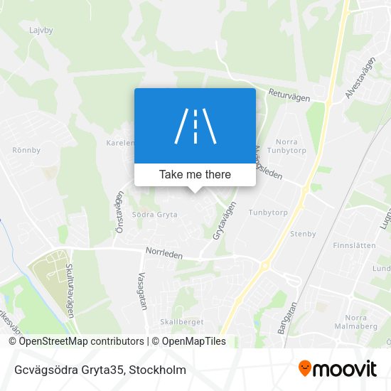 Gcvägsödra Gryta35 map