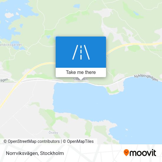 Norrviksvägen map