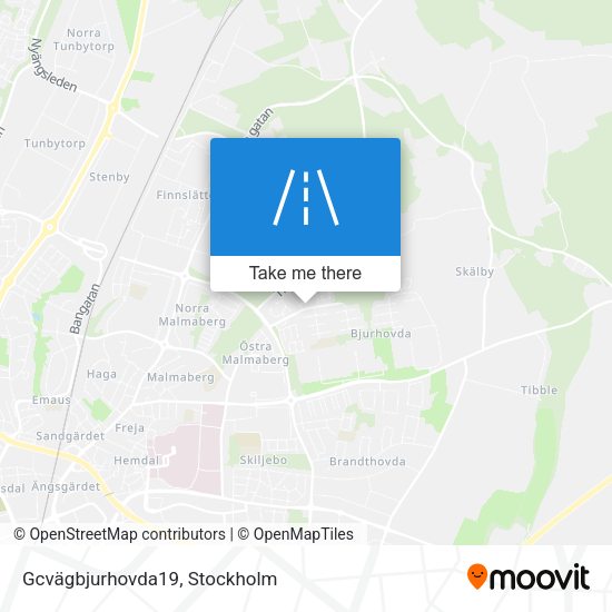 Gcvägbjurhovda19 map