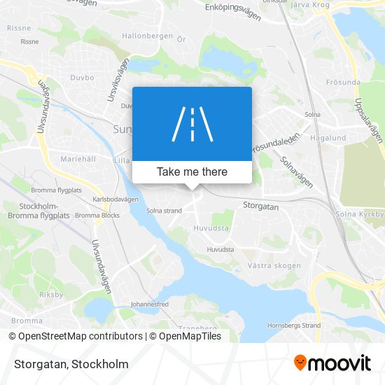 Storgatan map