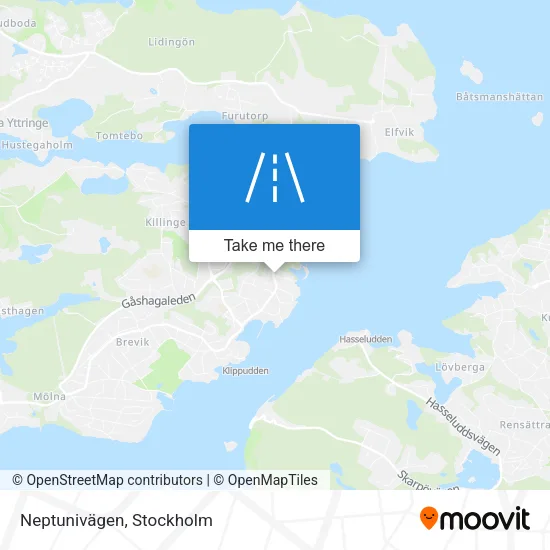 Neptunivägen map