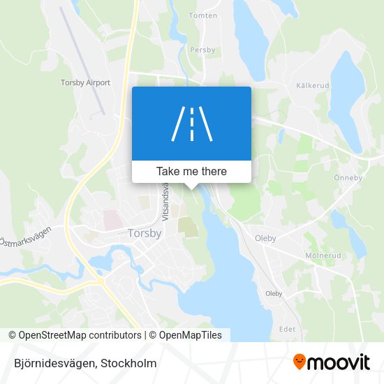 Björnidesvägen map